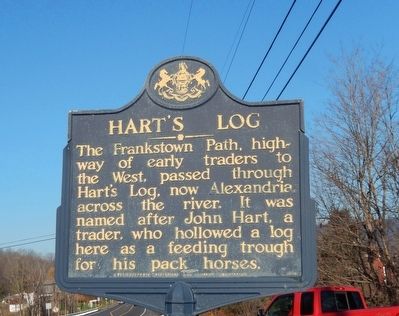 Hart's Log Marker image. Click for full size.