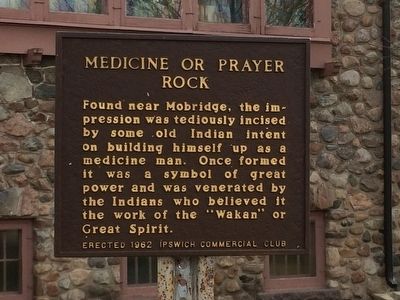 Medicine or Prayer Rock Marker. Click for full size. Medicine or Prayer Rock Marker image. Click for full size.