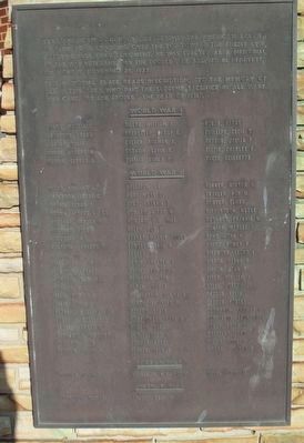 Henryetta War Memorial Marker image. Click for full size.