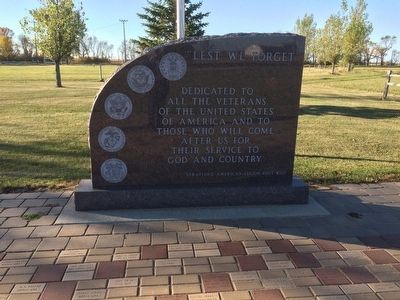 Stratford Veterans Memorial Marker image. Click for full size.