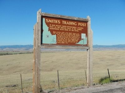 Smith's Trading Post Marker. Click for full size. Smith's Trading Post Marker image. Click for full size.