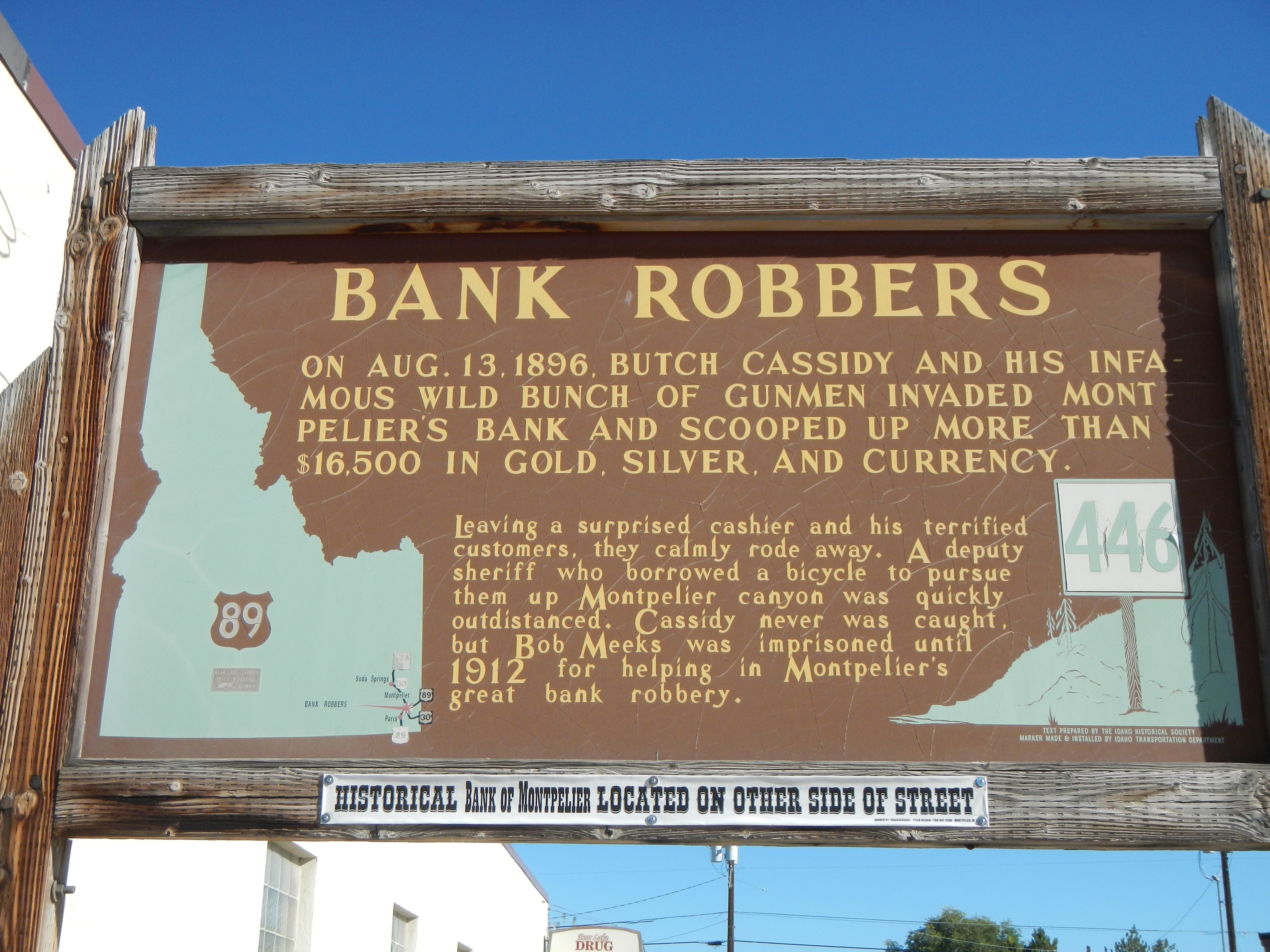 Bank Robbers Marker