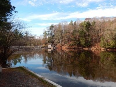Greenwood Furnace State Park swimming area image. Click for full size.