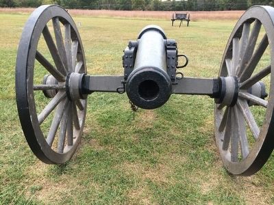 Artillery piece near the "Artillery Duel" Marker. Click for full size. Artillery piece near the "Artillery Duel" Marker image. Click for full size.