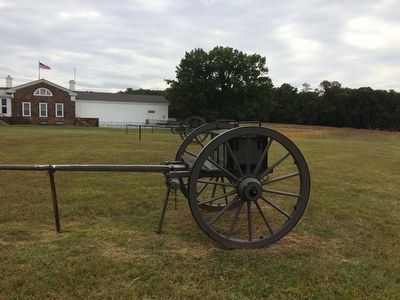 Artillery limber near the "Artillery Duel" Marker. Click for full size. Artillery limber near the "Artillery Duel" Marker image. Click for full size.