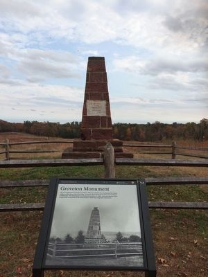 Groveton Monument Marker image. Click for full size.