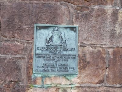 Greenwood Furnace Marker. Click for full size. Greenwood Furnace Marker image. Click for full size.