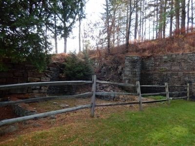 Greenwood Furnace-Ruins of Stack #1. Click for full size. Greenwood Furnace-Ruins of Stack #1 image. Click for full size.