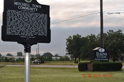 Mitchell Town Community Marker image. Click for full size.