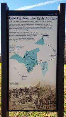 Cold Harbor: The Early Actions Marker image. Click for full size.