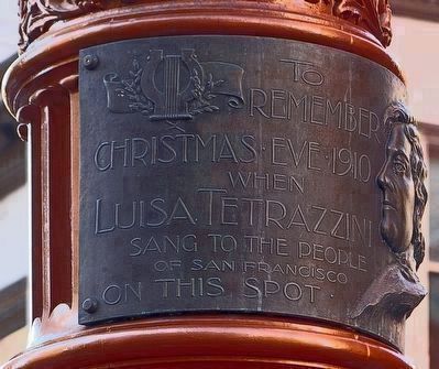 Luisa Tetrazzini Marker. Click for full size. Luisa Tetrazzini Marker image. Click for full size.