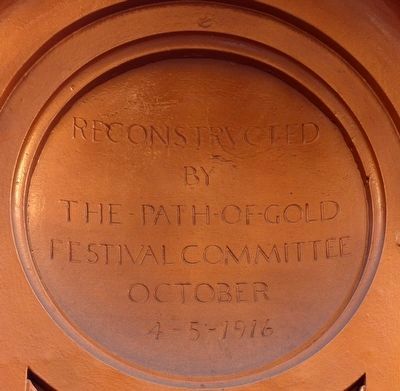 Reconstruction Plaque, 1916. Click for full size. Reconstruction Plaque, 1916 image. Click for full size.