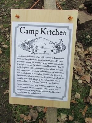 Camp Kitchen Marker. Click for full size. Camp Kitchen Marker image. Click for full size.