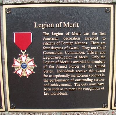 Legion of Merit Marker image. Click for full size.