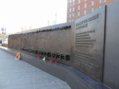 Famine-Genocide in Ukraine Memorial image. Click for full size.