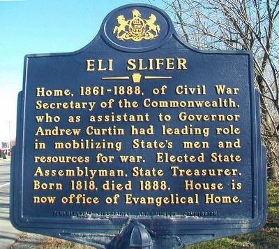 Eli Slifer Marker image. Click for full size.
