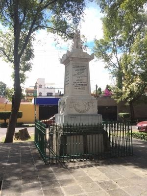 Monument to the Mexican Fallen of 1847 Marker. Click for full size. Monument to the Mexican Fallen of 1847 Marker image. Click for full size.