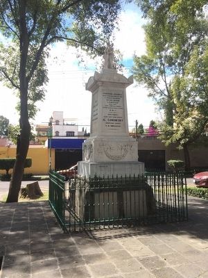 Monument to the Mexican Fallen of 1847 Marker image. Click for full size.