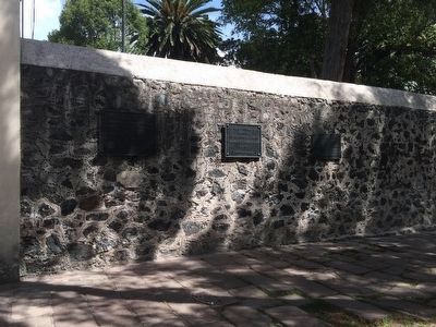 Saint Patrick Battalion Plaza Marker image. Click for full size.