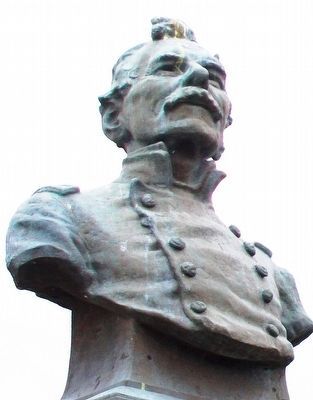 Bust of General James Shields image. Click for full size.