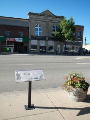 Butch Cassidy Robs the Montpelier Bank Marker image. Click for full size.