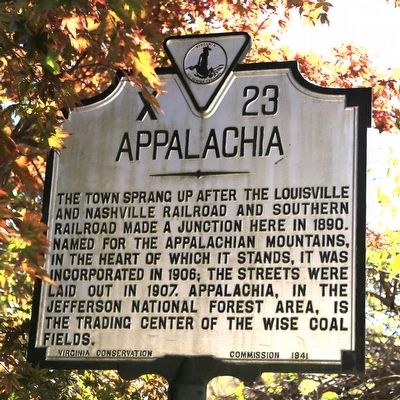Appalachia Marker image. Click for full size.