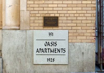 Oasis Apartments <br>1928 image. Click for full size.