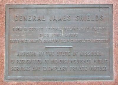 General James Shields Marker image. Click for full size.