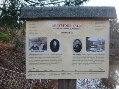 Greystone Falls Marker image. Click for full size.