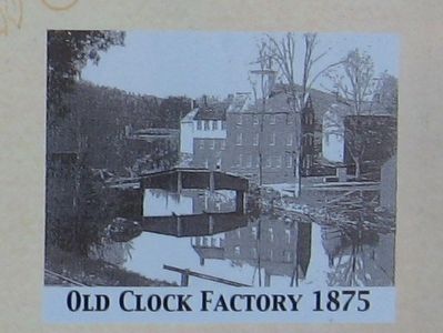 Old Clock Factory 1875 image. Click for full size.