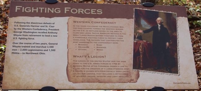 Fighting Forces Marker. Click for full size. Fighting Forces Marker image. Click for full size.