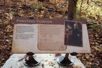 Fighting Forces Marker. Click for full size. Fighting Forces Marker image. Click for full size.