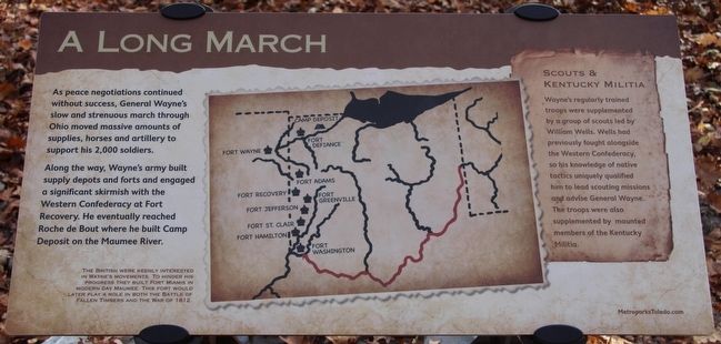 A Long March Marker. Click for full size. A Long March Marker image. Click for full size.