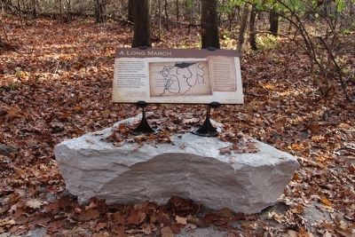 A Long March Marker. Click for full size. A Long March Marker image. Click for full size.