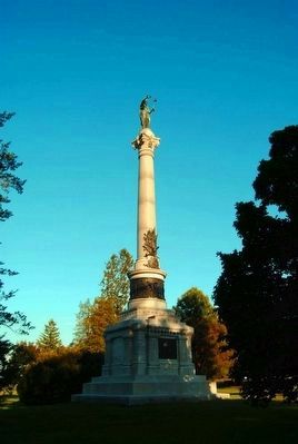 New York State Monument. Click for full size. New York State Monument image. Click for full size.