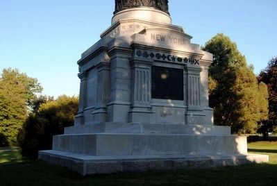 New York State Monument Base. Click for full size. New York State Monument Base image. Click for full size.