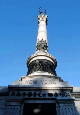 New York State Monument Column image. Click for full size.
