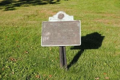 The American Legion Tablet. Click for full size. The American Legion Tablet image. Click for full size.