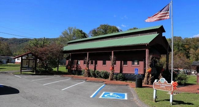 Tourist Information Center and Marker. Click for full size. Tourist Information Center and Marker image. Click for full size.