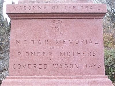 Madonna of the Trail Monument Marker image. Click for full size.