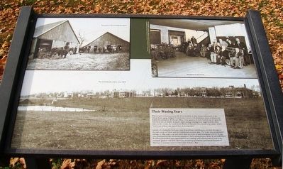 Their Waning Years Marker. Click for full size. Their Waning Years Marker image. Click for full size.