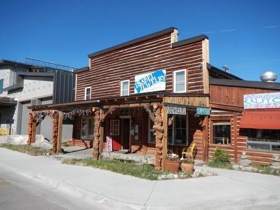 The Only Original Building in Pinedale image. Click for full size.