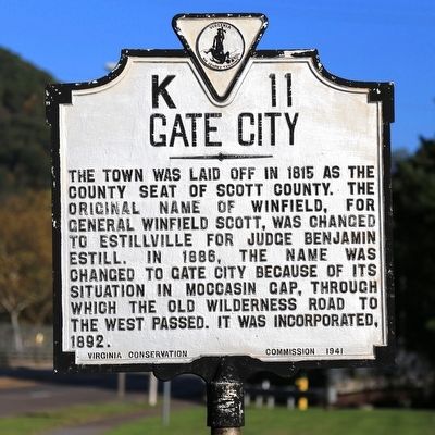 Gate City Marker image. Click for full size.