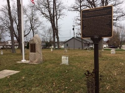 Pioneer Cemetery Marker image. Click for full size.