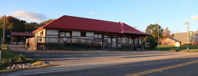 Former Clinchfield Depot, Dungannon, Virginia image. Click for full size.