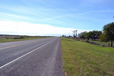 View to South Along US 87 image. Click for full size.