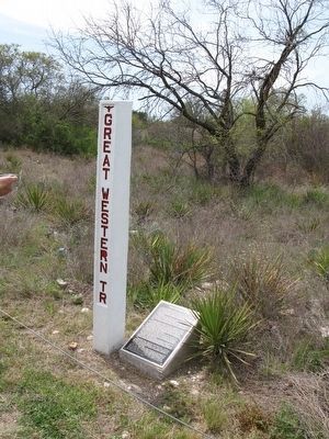 Great Western Trail Marker image. Click for full size.