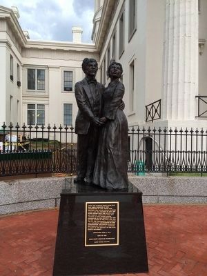 Dred and Harriet Scott Marker image. Click for full size.