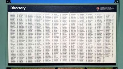 Yorktown National Cemetery Marker. Click for full size. Yorktown National Cemetery Marker image. Click for full size.