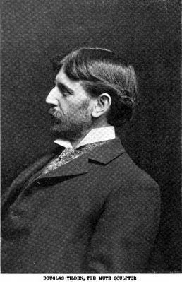 Douglas Tilden<br>The Mute Sculptor. Click for full size. Douglas Tilden<br>The Mute Sculptor image. Click for full size.